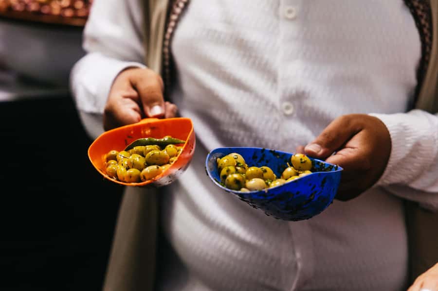 Marrakech: Authentic Moroccan Food Walking Tour & Dinner - Sweet treats and drinks: mint tea, raïb, panaché, and pan-fried pastry comfort