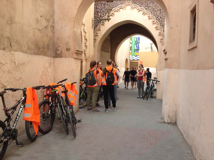 Marrakech: Bicycle Tour with a Local Guide - Saadian Tombs: imperial storytelling in a short stop
