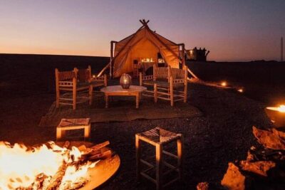 Marrakech: Camels & Quads on Sunset and Luxury Dinner with Show - Camel ride and Berber cooperative visit: tea, tradition, and simple rules