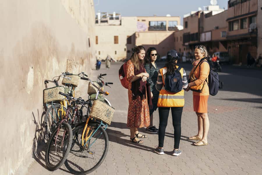 Marrakech: Cultural Bicycle Tour with Pastry and Tea - Mosaic and Zellige Tile Craft: Seeing the Work Behind the Icon