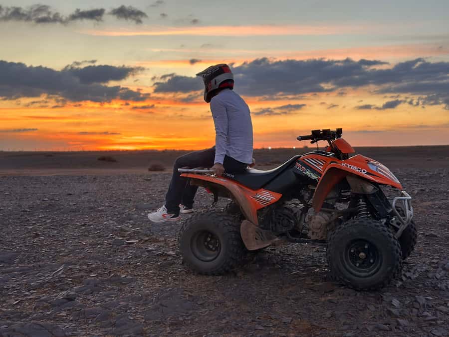 Marrakech: Desert and Palm Grove Sunset Quad Tour with Tea - Quick takeaways before you book