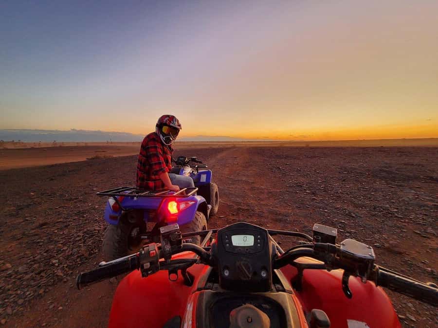 Marrakech: Desert and Palm Grove Sunset Quad Tour with Tea - Why a Marrakech sunset quad ride hits different