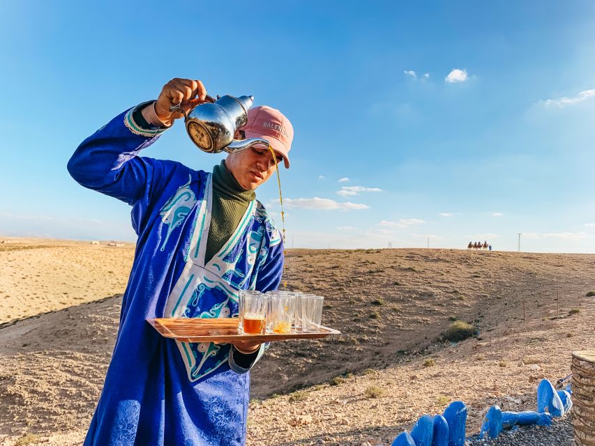 Marrakech: Desert Quad Bike Tour with Tea & Optional Dinner - The camp tea break: where the tour slows down on purpose