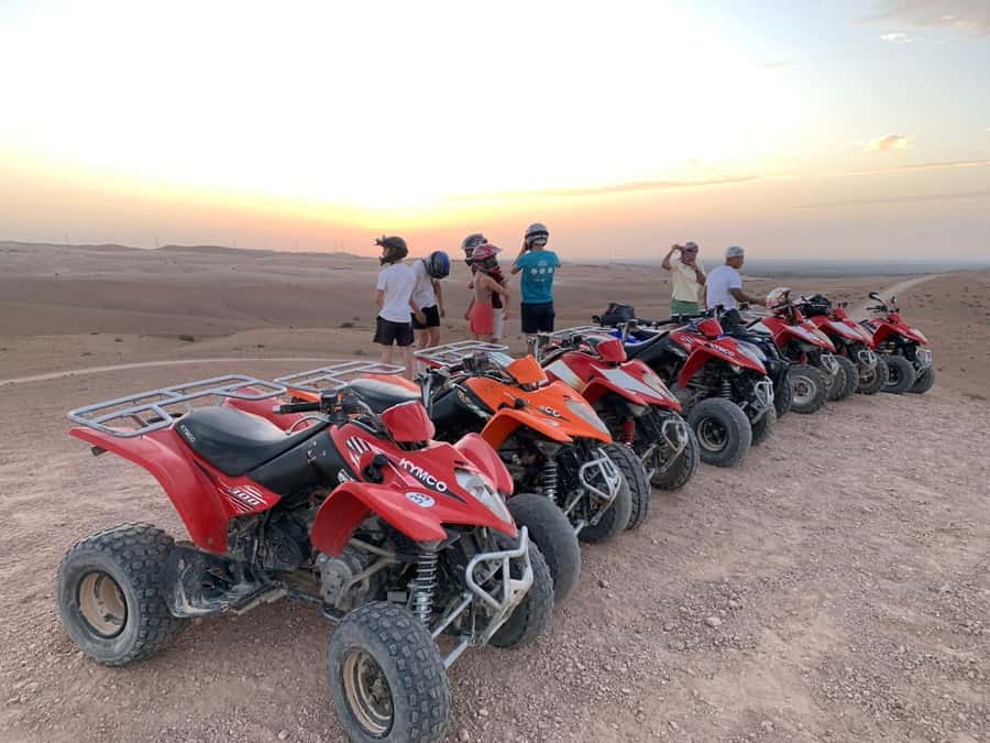 Marrakech: Desert Quad Bike Tour with Tea & Optional Dinner - Camel riding add-on: what’s included, and who might skip it