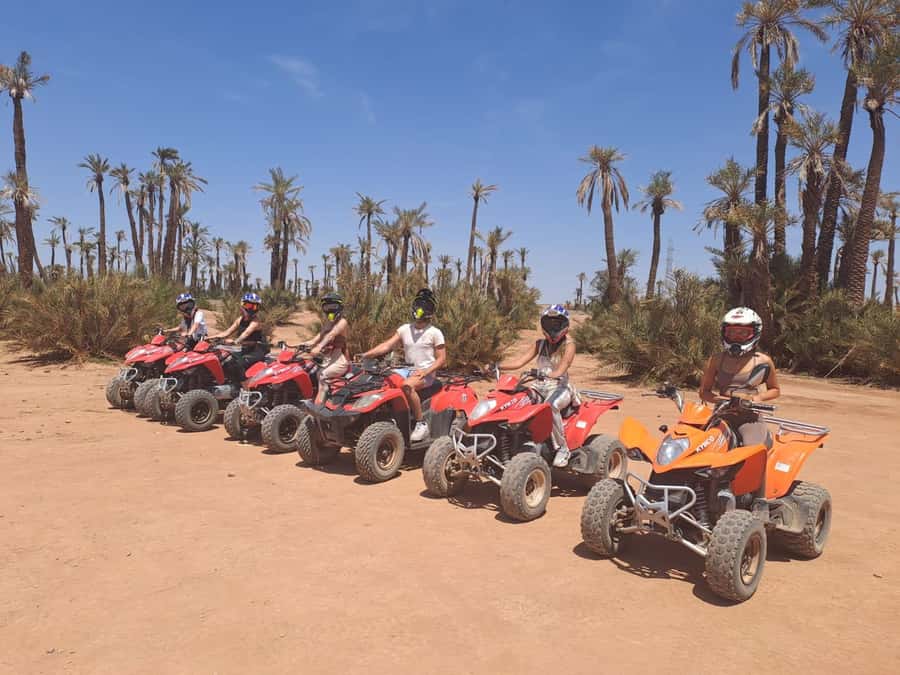 Marrakech: Guided Quad Bike and Camel Ride Tour with Tea - Quad Bike Time: Safety Briefing, Training, and How to Ride Smart