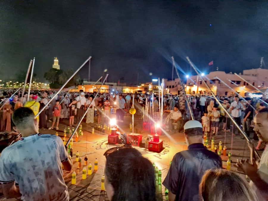 Marrakech: Guided Tour by Night - Jemaa el-Fnaa Square at Night: Stories, Activity, and Local Rhythm