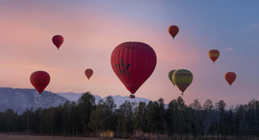 Marrakech: Hot Air Balloon Ride with Breakfast & Transfer - The Morning Flow: Pickup, Tea, Breakfast, Flight, Landing