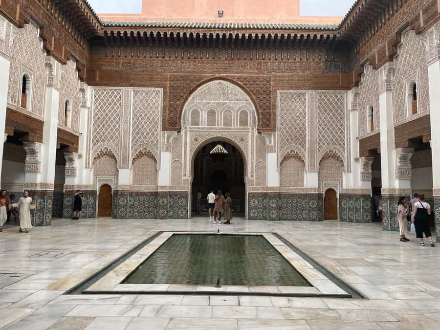 Marrakech: Madrasa Ben Youssef, Secret Garden & Medina Tour - Ben Youssef Madrasa: the best architecture stop on this route