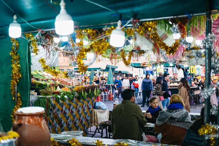 Marrakech: Medina by Night Walking Tour with Moroccan Tea - Quick Takeaways