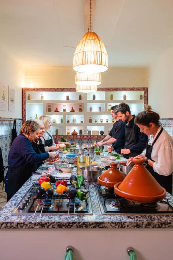 Marrakech: Moroccan Cooking Class with Market Visit and Meal - Finding Flavors of Marrakesh: meet near the BIM store