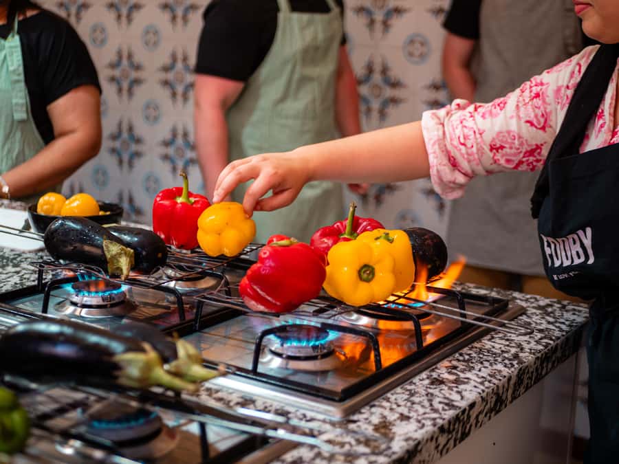 Marrakech: Moroccan Cooking Class with Market Visit and Meal - What you’ll cook: tajines, savory starters, and almond filo dessert