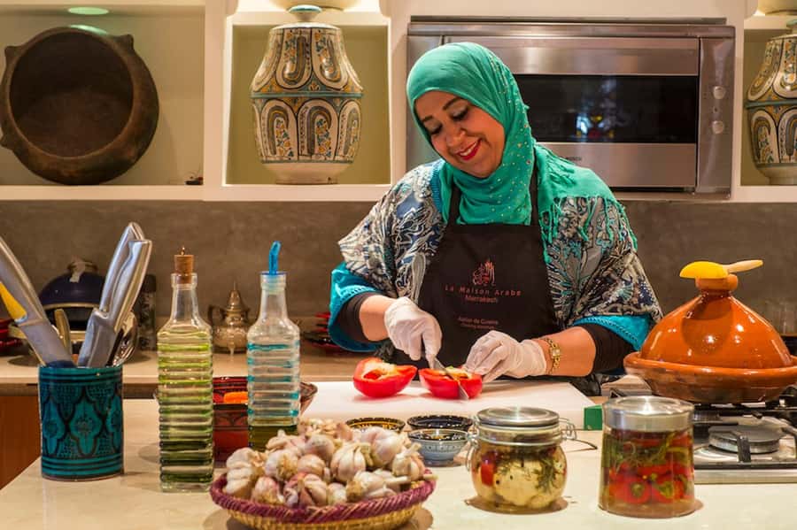 Marrakech: Moroccan Cooking Workshop at La Maison Arabe - Finding La Maison Arabe and getting into the right mood