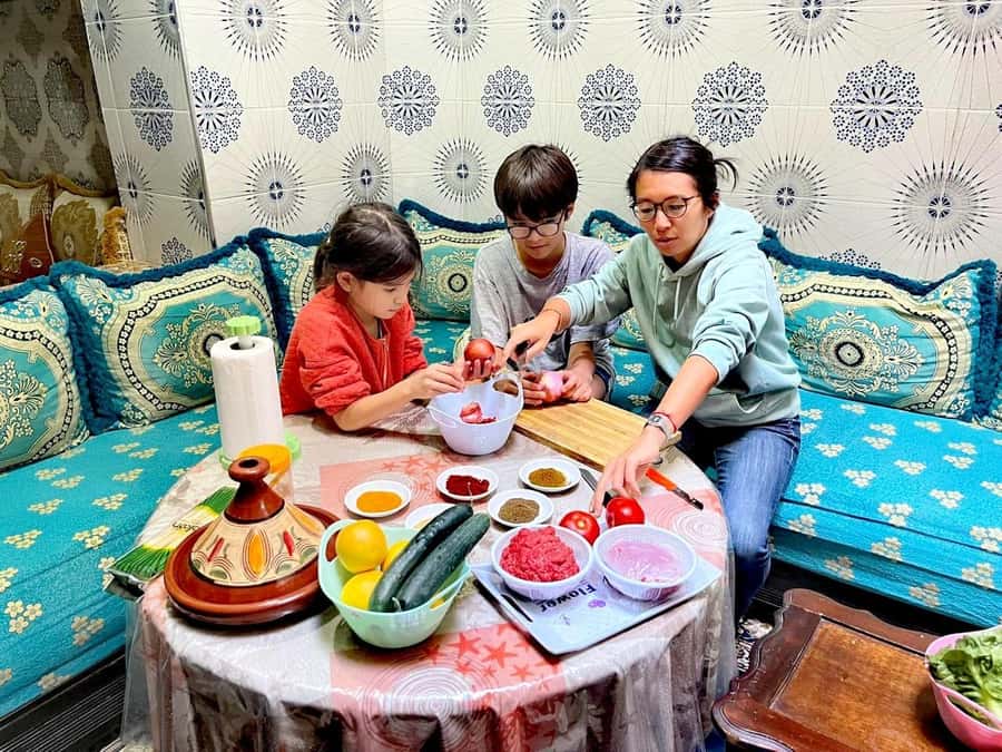 Marrakech: Moroccan Cuisine Cooking Class in Local Home - Marrakech medina meets a home kitchen: finding the class