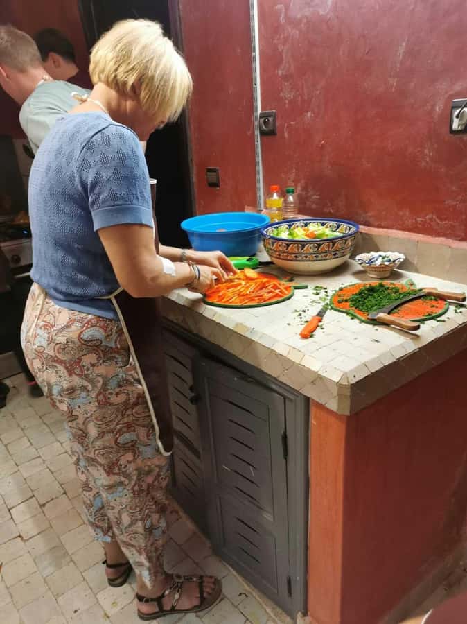 Marrakech: Moroccan Cuisine Cooking Class in Local Home - Tagines made the Moroccan way: the step-by-step cooking flow
