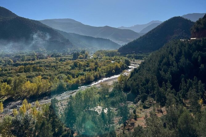 Marrakech: Ourika Valley, Atlas Mountains, Waterfalls & Lunch - Setti Fatma and the 7 Cascades hike: beautiful views with real footing needs