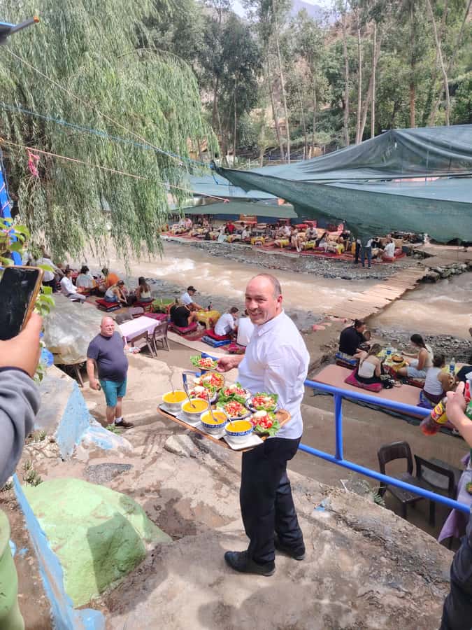 Marrakech: ourika valley Atlas Mountains & Waterfalls Trip - Optional lunch by the river: nice views, check the value