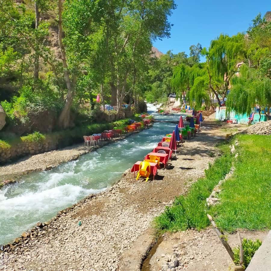 Marrakech: Ourika Valley waterfalls with guide& Berber lunch - Berber village time: argan oil co-op and village moments