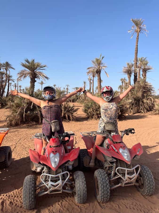 Marrakech: Palm Grove and Jbilat Desert Quad Bike Tour - Palm Grove and Jbilat Desert: why the timing works