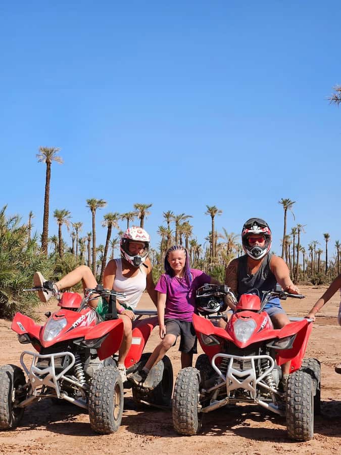 Marrakech: Palm Grove and Jbilat Desert Quad Bike Tour - Your first 5 minutes on the quad: safety without the lecture