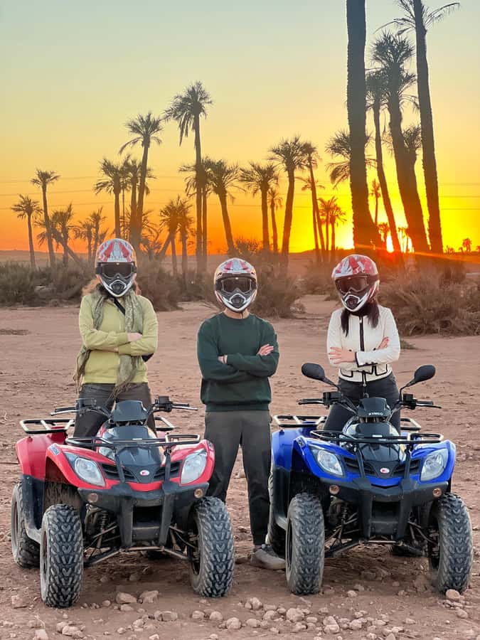 Marrakech: Palm Grove and Jbilat Desert Quad Bike Tour - Pickup in Marrakech: KFC Jemaa el-Fnaa or your riad