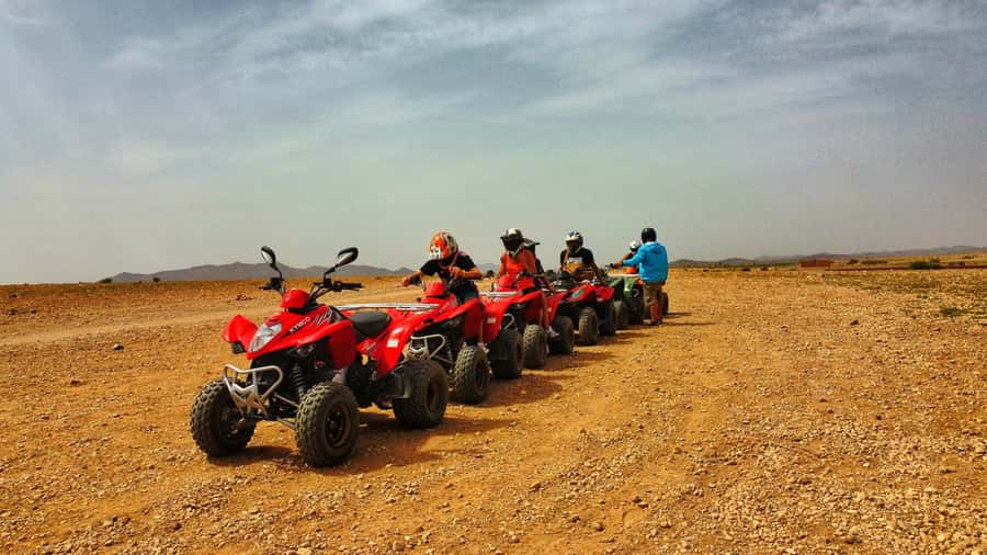 Marrakech: Palmeraie Guided Quad Biking Tour with Tea - The 2-hour quad ride: what the Palmeraie route is like