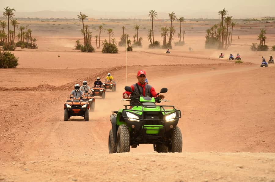 Marrakech: Palmeraie Guided Quad Tour with Tea Break - Marrakech Palmeraie Quads: the fun way to see palm country