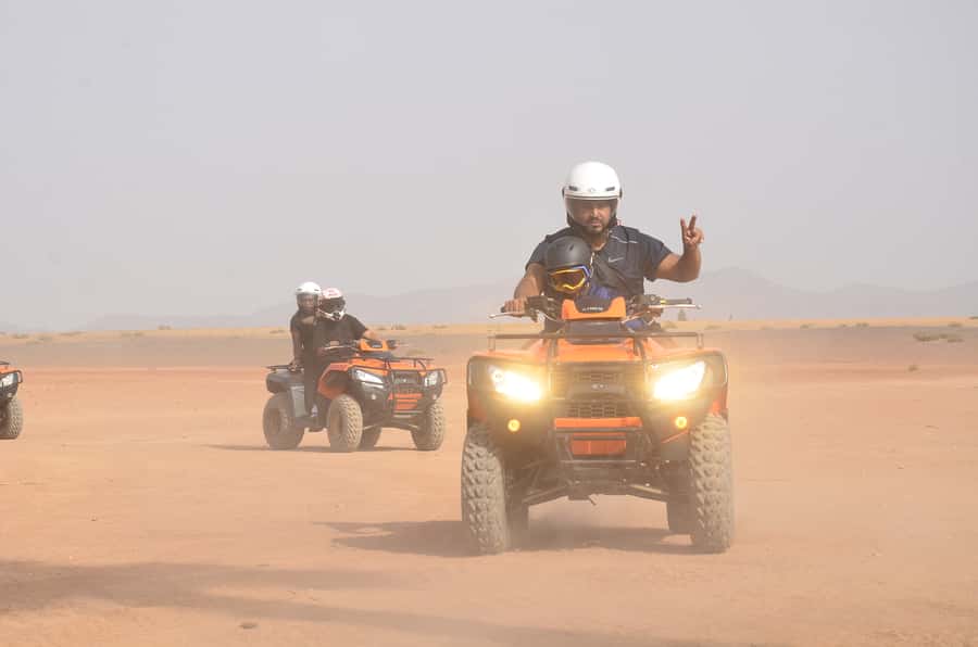 Marrakech: Palmeraie Guided Quad Tour with Tea Break - Price and what you get for $21