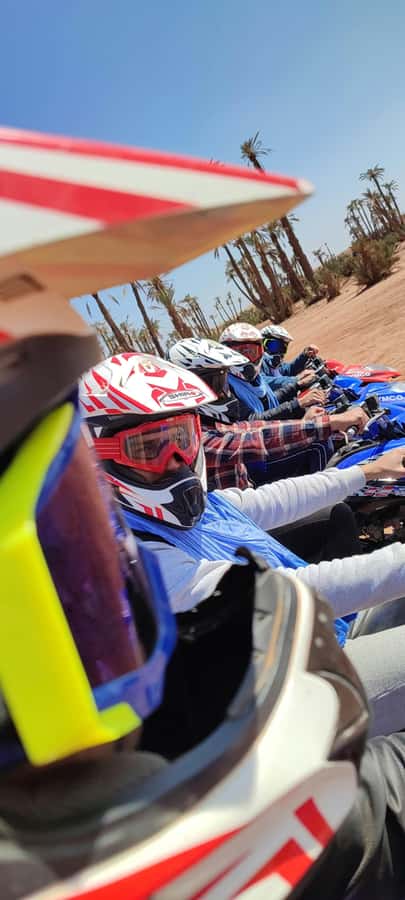 Marrakech: Palmeraie Private Quad Bike Experience - Second stop for photos: timed views and quick photo choices