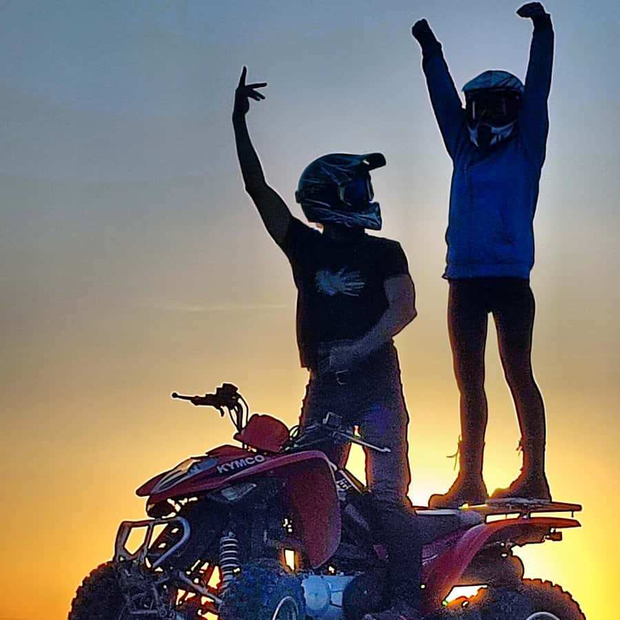 Marrakech: Palmeraie Private Quad Bike Experience - Sunset over the mountains: when to ride for the best light