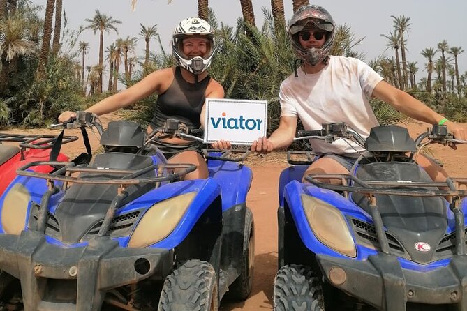 Marrakech Palmeraie Quad Bike Desert Adventure - Riding Through Palmeraie Palms and Desert Trails (Guided, But Not Stiff)