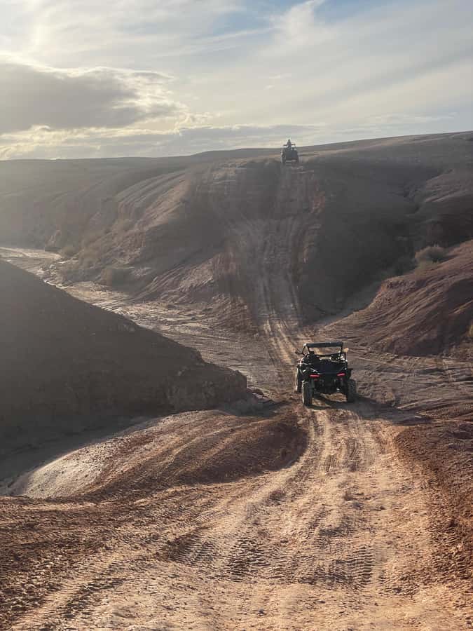 Marrakech: Private Buggy Adventure in Agafay Desert with Tea - The Agafay route: photo stops, guided pacing, and how much thrill you’ll feel