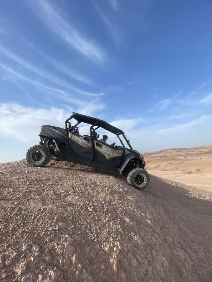 Marrakech: Private Buggy Adventure in Agafay Desert with Tea - The cooperative stop: a small craft lesson that adds meaning