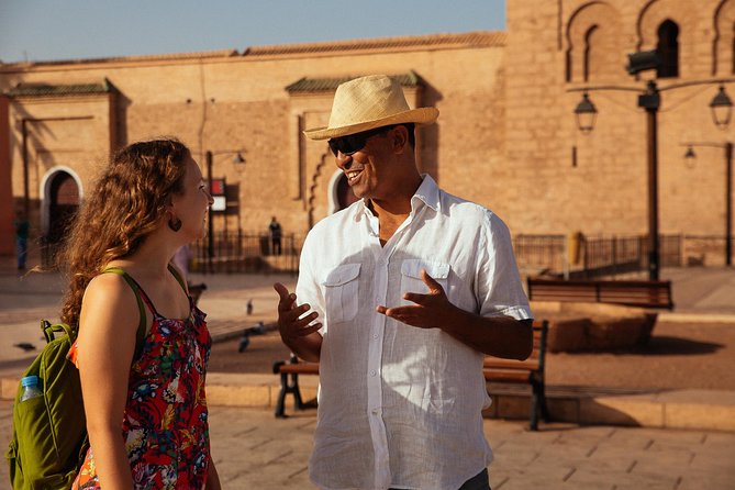 Marrakech PRIVATE TOUR With Locals: Highlights & Hidden Gems - First stop: Bab Agnaou gate and the stories behind the stone