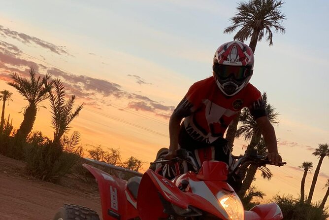 Marrakech Quad Bike Experience with Hotel Pick up and Drop Off - What’s Included: Helmet, Water, Snacks, and the Post-Ride Treat