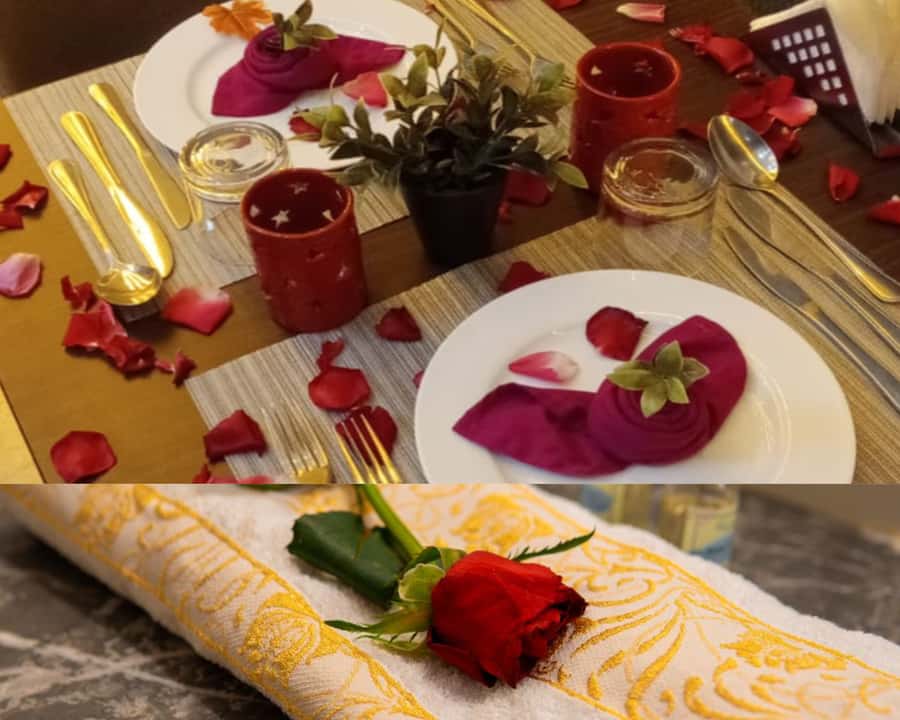 Marrakech: Romantic Spa Experience with Dinner - Restaurant Chouf L’or: Romantic Moroccan Set Menu Plus Mint Tea