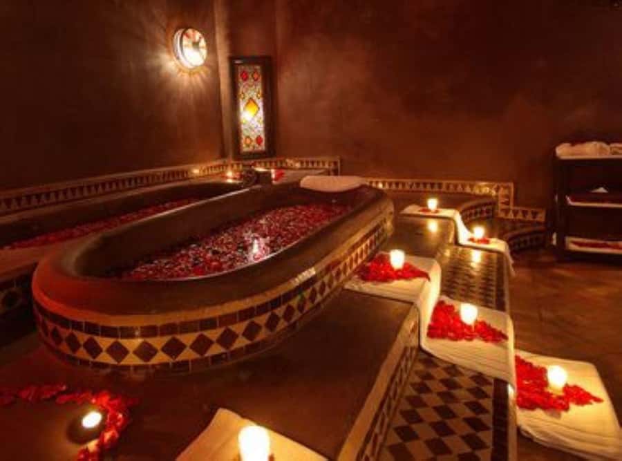 Marrakech: Traditional Moroccan Hammam, Massage & Argan Oil - Stepping into the hammam: steam, savon noir, and the kessa glove scrub