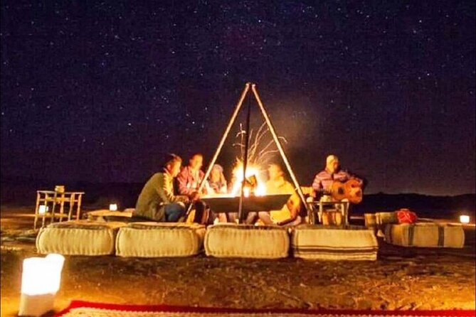 Marrakesh: Sunset Dinner in Agafay Desert with Show & Transfers - The Agafay Camp Setup: Where Sunset Takes Over
