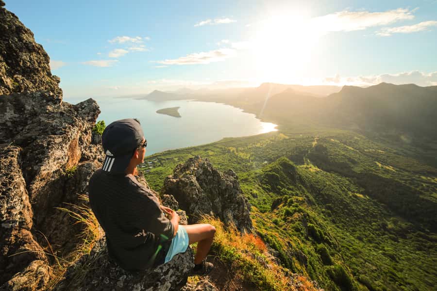 Mauritius: Le Morne Mountain Guided Sunrise Hike and Climb - Through the rainforest: birds, endemic plants, and learning the island as you walk