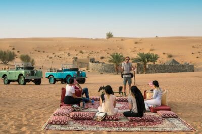 Morning Falconry & Nature Desert Safari with Transfers from Dubai - Falconry at a Desert Retreat: Gloved Hand, Flying Lures, and Respect for the Species
