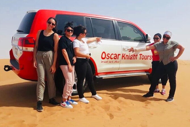 Morning Red Dunes with Camel Ride, Sandboarding and Refreshments - Lehbab Desert Dune Bashing: The Main Event (30–45 Minutes)