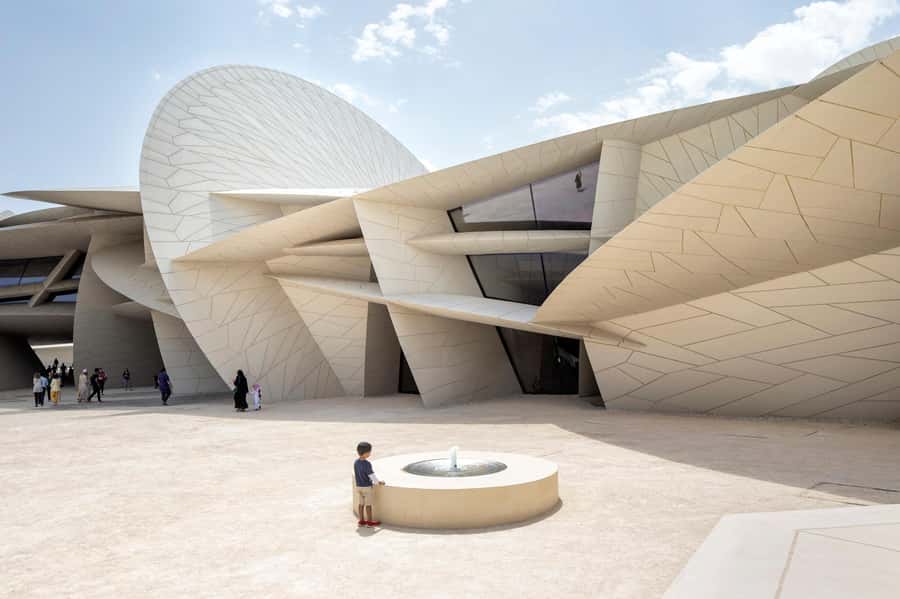 National Museum of Qatar: Admission Ticket - Entering a Desert Rose Shaped by Jean Nouvel