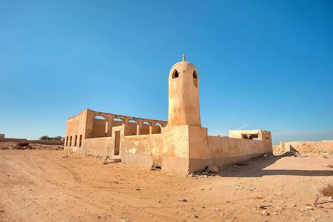 North Qatar Tour | Zubara Fort | Purple Island | Mangros Colony - Al Jumail: an abandoned pearling and fishing village
