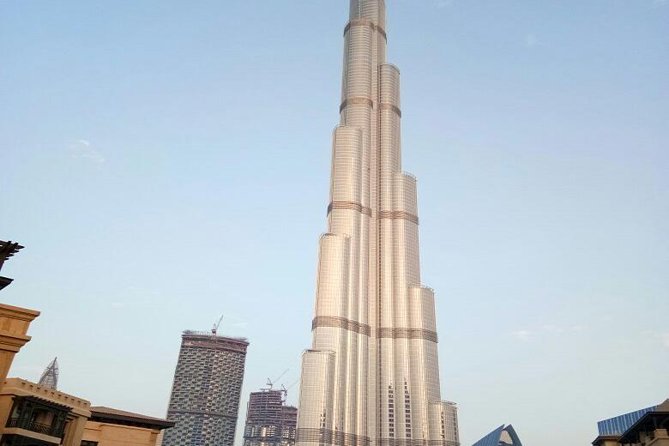 Old and Modern Dubai City Tour - Al Farooq Omar Bin Al Khattab Mosque: the Blue Mosque moment