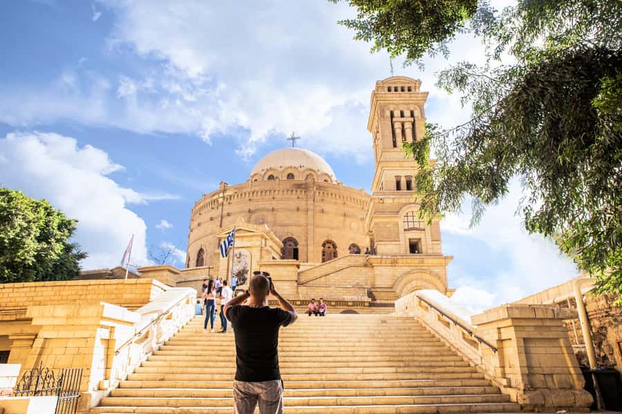 Old Cairo: Full-Day Islamic and Coptic Cairo Tour with Lunch - Abu Serga, Fort of Babylon, and St George: the Old Cairo cluster that connects the dots