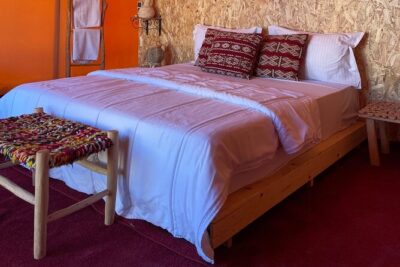 Overnight stay in the Agafay Desert, Deluxe Tent with Show and Swimming Pool - The Moroccan Dinner Show: Dinner, Fire Breathing, and Gnawa Music
