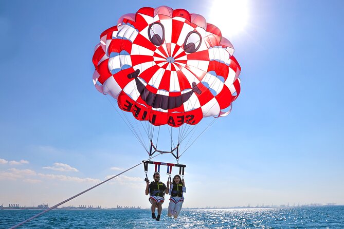 Parasailing in Dubai with Palm Jumeirah and JBR Beach views - Weather, Safety, and Why Your Flight Might Change