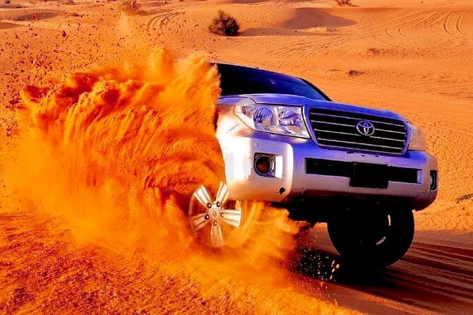 Premium Desert Safari Dubai : Dune Bashing, Camel Ride with BBQ - Key highlights (quick read)