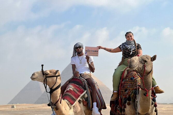Private Day from Sharm to Cairo by plane, all entrance fees, Camel, Lunch, Guide - Khan el-Khalili Bazaar: shopping time with a reality check