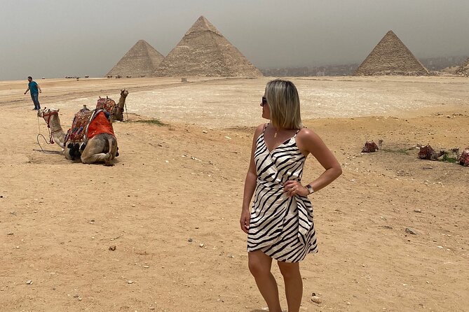 private Giza Pyramids,Sphinx and the New Grand Egyptian Museum - Great Pyramid of Cheops Area: Climbing vs. Inside Access