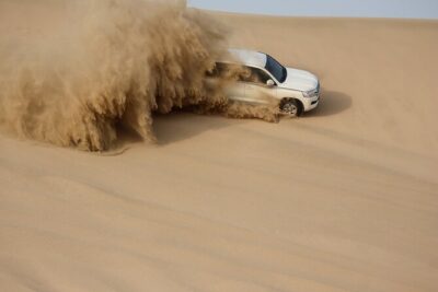 Private Half Day Desert Safari - Stop 1: Khor Al Udaid Beach and the Inland Sea